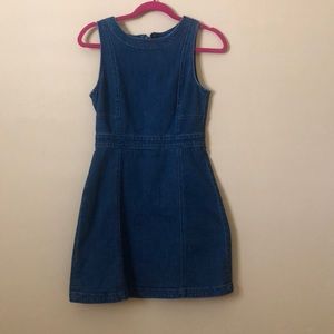 SIZE 0 GAP DENIM DRESS